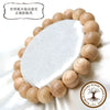 Powerswood Yoshino Camphor Wood Bracelet (Nara Prefecture) Round [br-g9034]