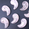 Magatama Rose Quartz <Madagascar> Approx. 31mm [ma-g0034]