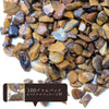 Tiger eye gravel, small, approx. 3mm to 10mm, original packaging included, approx. 100g [gr-g0064]