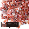 Pebbles, Southern Red Agate, approx. 4mm to 10mm, original packaging included, approx. 100g [gr-g0131]