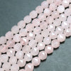 Strand of Rose Quartz Star Cut [st-g0191]