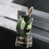 ペンダントトップ　モルダバイト＜チェコ産＞　silver925　ケース付き  [ac-g0012]