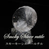 装饰烟熏银金红石钻石切割 [po-g0003]