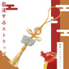 Strap, Good Luck, Koshin, Jadeite x Rutilated Quartz, Package Included, Full Corner Knot Type [ac-g5024]