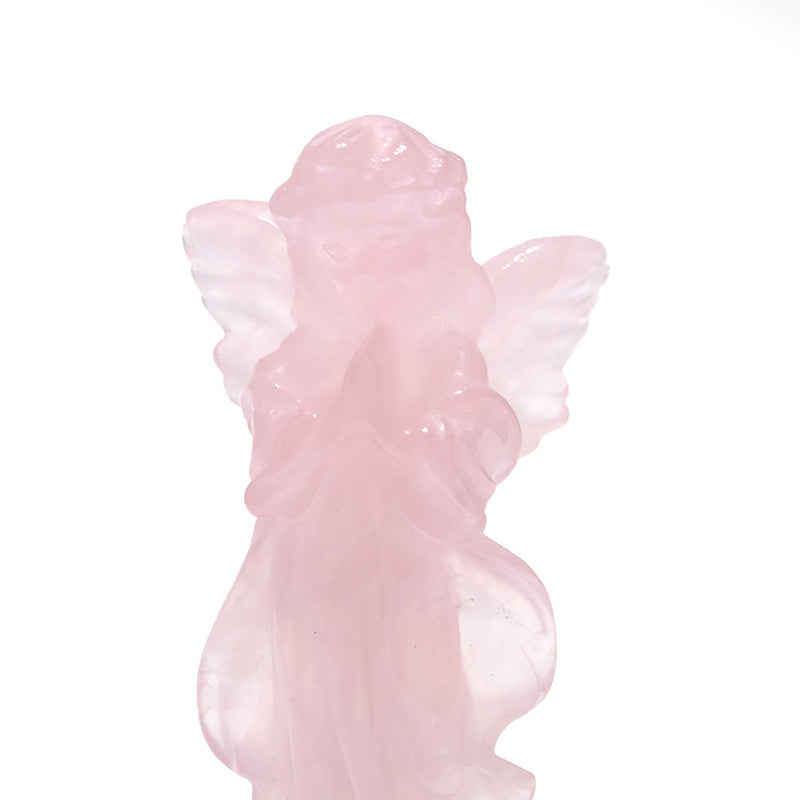 Ornament Fluorite Carved Angel [cv-g0041]