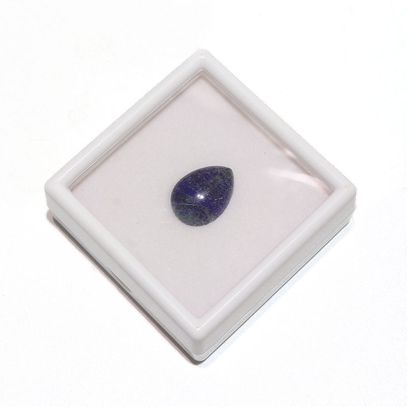 ルース　ラピスラズリ　＜アフガニスタン産＞　ドロップカット　約12×16mm　ケース付き  [ac-g4075]