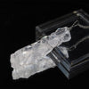 Pendant top Farden quartz rough stone <Pakistan> Stainless steel [ac-g0159]