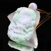 Natural jade ornament <Made in Myanmar> Dragon with stand [in-g0058]
