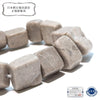 [Japanese Famous Stone] Bracelet Akiyoshi Limestone <Yamaguchi Prefecture> Gray Rough Medium Size [br-g8202]