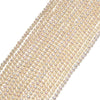 Strand of freshwater pearls in egg tumbled shape [st-g0201]