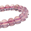 Bracelet Star Deep Rose Quartz <Madagascar> Round [co-g0160]