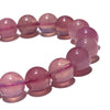 Bracelet Star Deep Rose Quartz <Madagascar> Round [co-g0160]