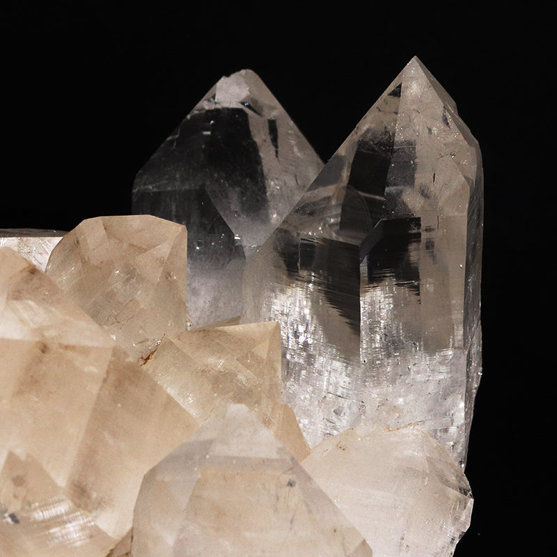 【動画】【一点物】クラスター　マニカラン水晶　ヒマラヤ産 [co-g1495]