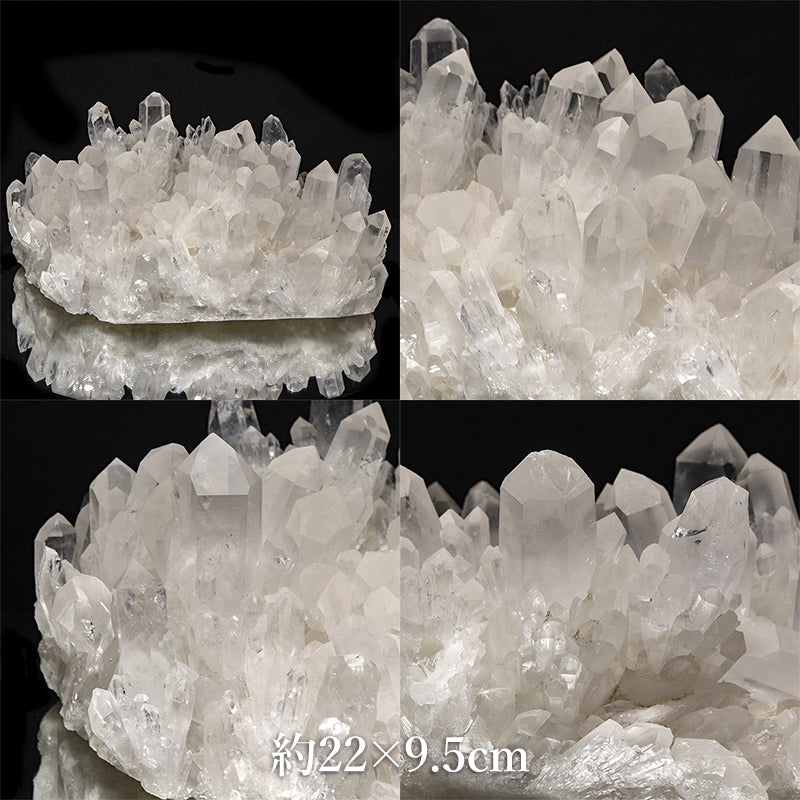 水晶＜マダガスカル産＞　クラスター　約9～15×約6～20mm [co-g3189]