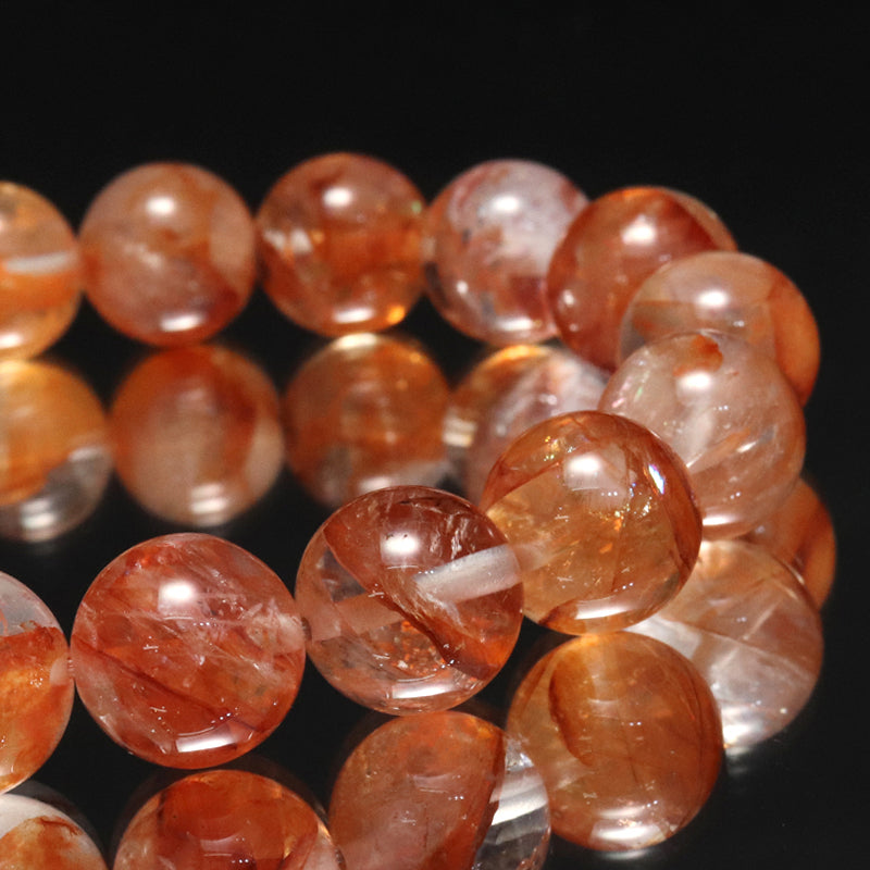 ブレス　オーロラクォーツ＜マダガスカル産＞　丸  [co-g2247]