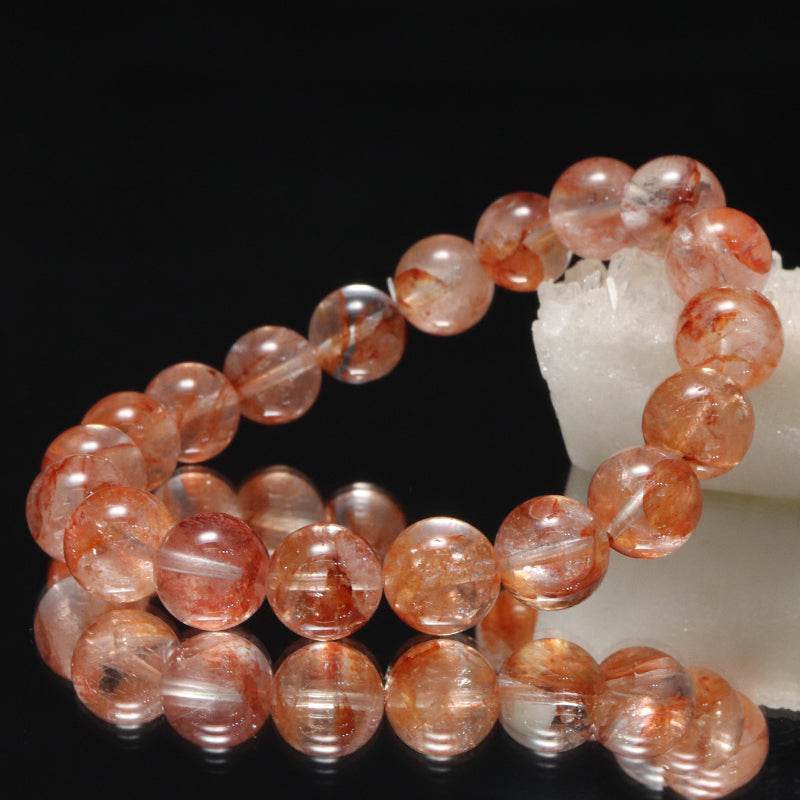 ブレス　オーロラクォーツ＜マダガスカル産＞　丸  [co-g2247]