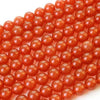 Carnelian (orange) round [st-g0025]