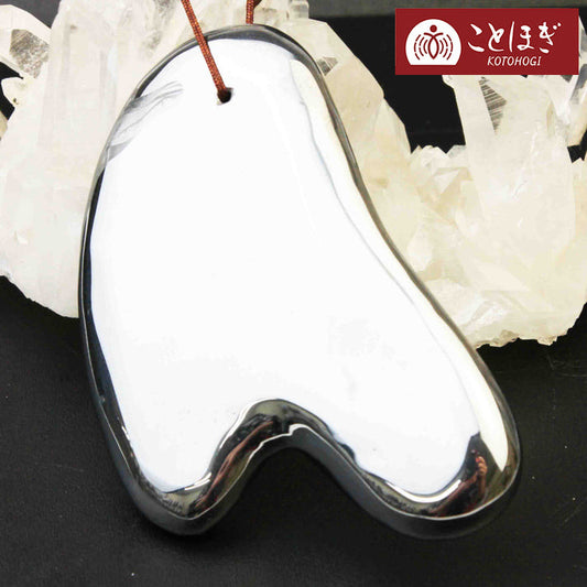 【2/28までことほぎ20％OFF(決済時に自動割引)】【ことほぎ】かっさプレート　テラヘルツ　A型かっさ（KA-001）  [he-g2001]