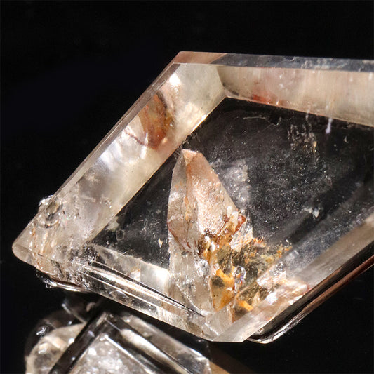 【現品限り】ヒマラヤクォーツインクォーツ＜ヒマラヤ産＞　約17.3×32mm　ペンダントトップ  [co-g2714]