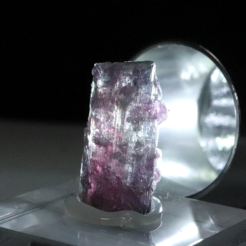 原石　ウォーターメロントルマリン＜ブラジル産＞　約1～2.5cm　台付き  [co-g1934]