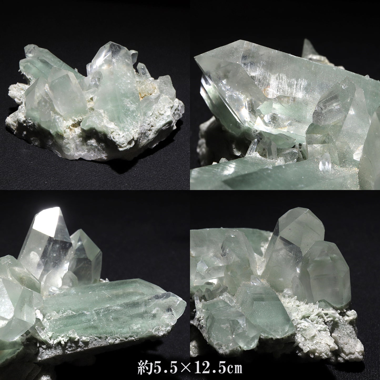 マニハール水晶＜インド/マニハール産＞ クラスター [co-g2889]