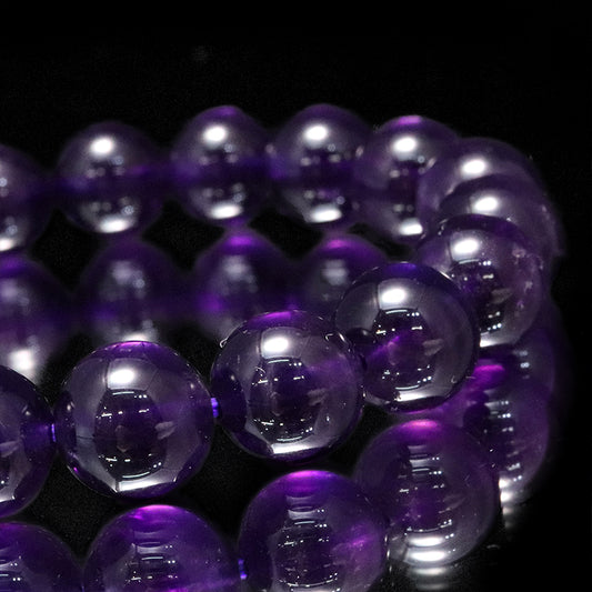 ブレス　アメジスト＜ウルグアイ産＞　丸  [co-g2265]