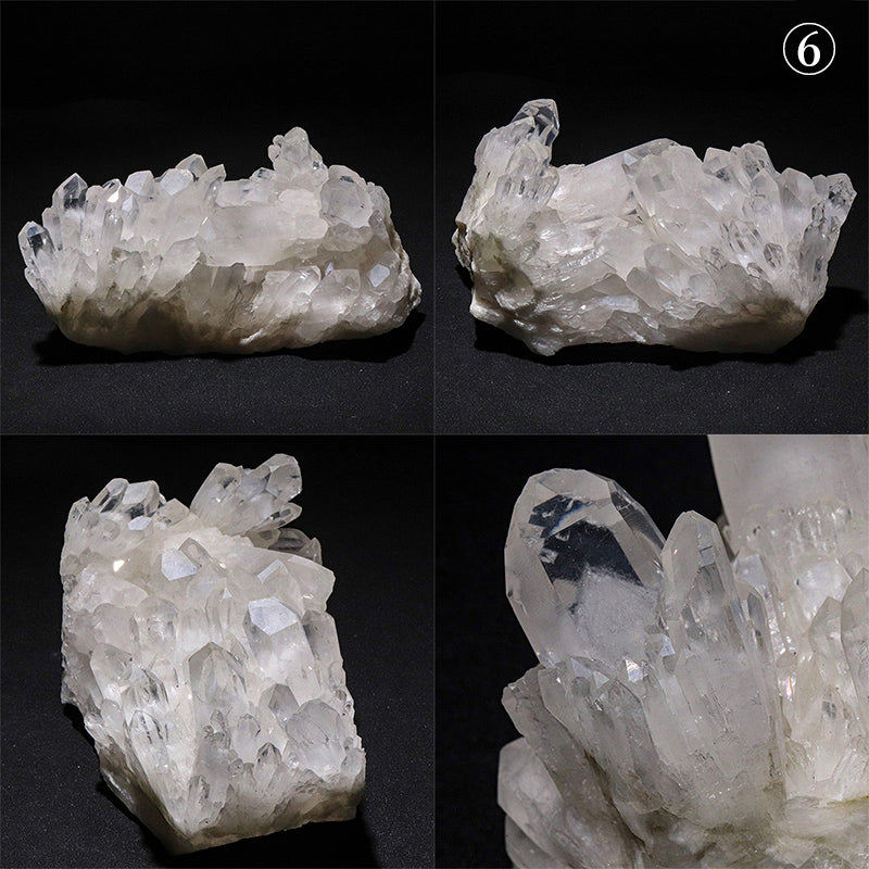 水晶＜マダガスカル産＞　クラスター　約7～17×約7～12cm [co-g3292]