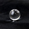 Single-hole beads, crystal, round, great value set of 50 [be-g2048]