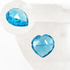 Blue Topaz Loose Stone <Brazil> Heart Shape with Hole [be-g2035]
