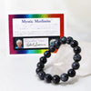 Bracelet Mystic Merlinite Azozeo H&amp;E Certificate included Round [br-g0195]