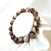 Bracelet Tiger Amber <Indonesia/Sumatra> Round [br-g0112]