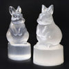 Selenite Rabbit Ornament 1 piece [cv-g0136]