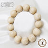 Powerswood Breath Wutai Mountain Dragon Wood (Rokudo Wood) <Shanxi Province, China> White Round [br-g9051]