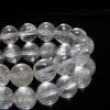 Bracelet Zagi Mountain Quartz <Pakistan> White, Certificate Included, Round [br-g0084]