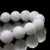 Jadeite bracelet <Made in Myanmar> Pale color Round [br-g0136]