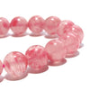 Bracelet Rhodonite in Quartz <Brazil> Round [br-g0241]