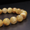 Bracelet Rutilated Quartz <Brazil> Round [br-g0222]