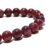 Bracelet Red Tourmaline <Brazil> Round [br-g0233]