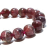 Bracelet Red Tourmaline <Brazil> Round [br-g0233]