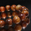 Bracelet MIX Rutilated Quartz <Brazil> Round [br-g0346]