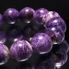 Bracelet Charoite <Russia> Round [br-g0354]