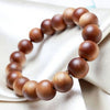 Powerswood Bracelet, Laoshan Sandalwood (Made in India), Round [br-g9110]