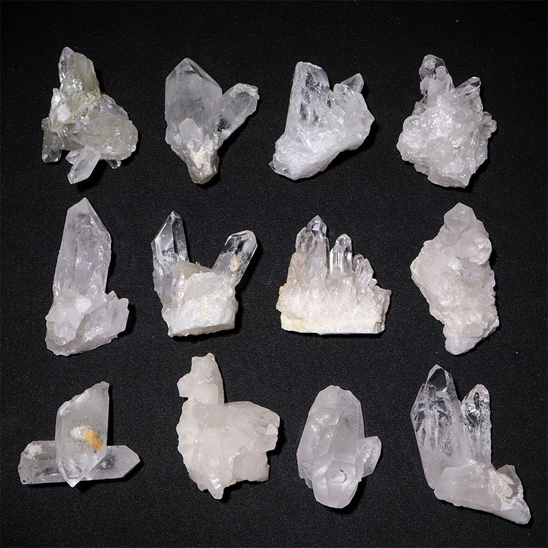 水晶＜ブラジル産＞　ミニクラスター　ランダム発送 [co-g3026]