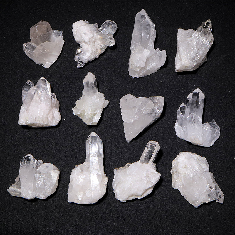 水晶＜ブラジル産＞　ミニクラスター　ランダム発送 [co-g3026]