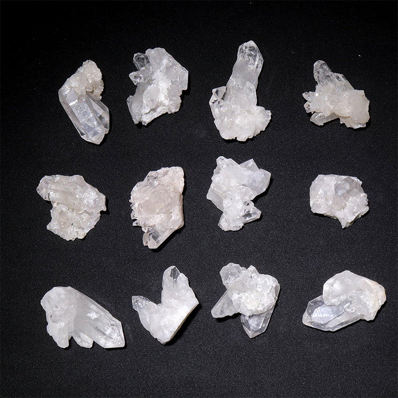 水晶＜ブラジル産＞　ミニクラスター　ランダム発送 [co-g3026]