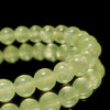 Bracelet Golden Prehnite (Made in Australia) Round [co-g0905]