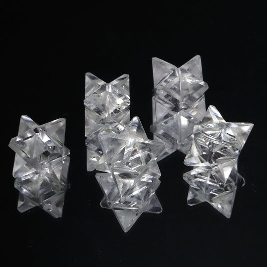 ガネーシュヒマール水晶＜ヒマラヤ産＞　マカバスター　穴あり [co-g2636]