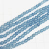 Dyed Quartzite Aqua Blue Round [st-g0127]