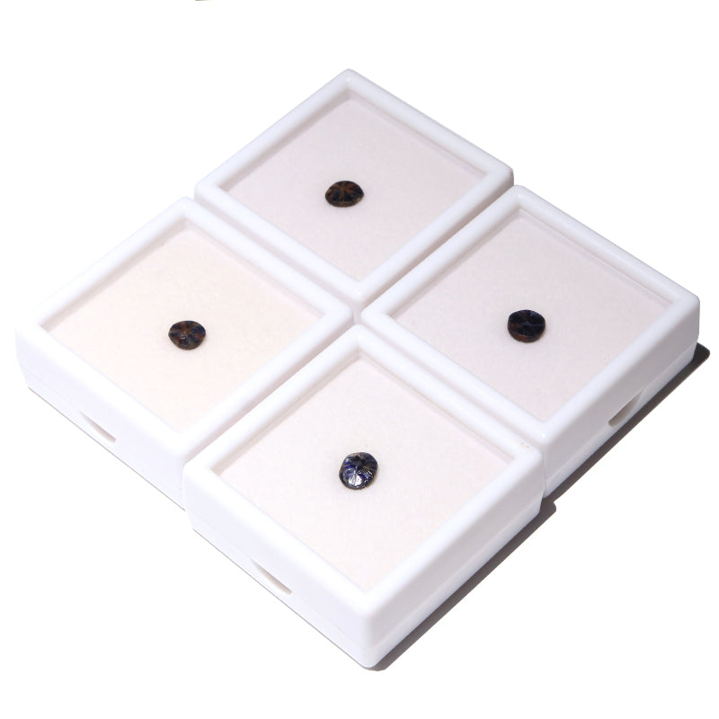 トラピッチェサファイア＜ミャンマー産＞　約5.5～7.5×4.5～6.5mm　ルース [co-g2986]