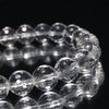Natural Quartz Crystal Bracelet (Brazilian), Polished in Yamanashi, 128 Hand-Cut Facets [co-g1427]